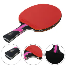 Raquete de tênis de mesa profissional com saco 3 Star Spin Control 7 Ply Wood Ping Pong Bat Punho longo Profissional - Image 4