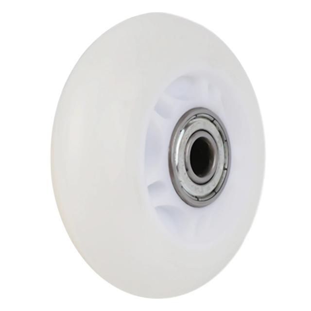 Rodas de Skate em Linha Glitter 64mm/70mm/72mm com Alta Elasticidade e Rolamento para Patins e Bagagem