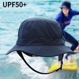 Chapéu de surf unisex com Chin Strap, Surf Indo Hat, Kitesurf Cap, Fisherman Water Sport Sun Cap, homens e mulheres, unisex - Image 1
