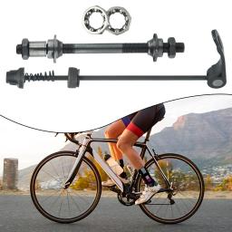 1 conjunto de espetos de eixo de liberação rápida para bicicleta mtb com rolamentos de cubo de 25mm-ferramentas universais para rodas dianteiras e traseiras de 6-8 velocidades para reparo de bicicletas - Image 1