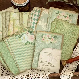 Papel decorativo suave série vento, material de Scrapbooking, perfeito para colagem, artesanato journaling, suprimentos DIY, 30 unidades por pacote - Image 5