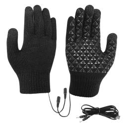 Luvas aquecidas elétricas para mochila e montanhismo, Touch Screen, Mitten para esqui, equitação, Camping, ao ar livre - Image 4
