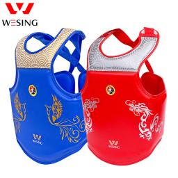 Wesing Sanda-Guarda Peito para Artes Marciais, Engrenagens Protetoras, Protetor de Competição, Aprovado Body Boxing, IWUF Aprovado - Image 1
