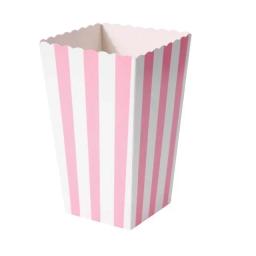Rose Gold Stripe Candy Bag, Caixas De Pipoca, Mesas De Sobremesa, Baby Shower, Casamento, Birthday Party Tableware, Filme Suprimentos, 12Pcs - Image 5