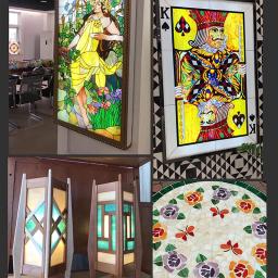 Telhas De Mosaico De Vidro DIY, Pedras De Mosaico Quadrado, Arte De Cristal Multi Cor, Artesanato Da Parede, Material De Decoração, Coaster Artesanal, Vaso - Image 5