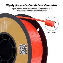 KingRoon 5KG 10KG Filamento PLA PETG 1,75mm Impressora 3D Plástico Sem Carretel de Bolha Materiais de Impressão 3D para Impressoras 3D - Image 2