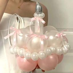 Chapéu de Aniversário para Crianças, Bolo Rosa e Branco Balão, Ativo Foto Adereços, Foto Adereços Suprimentos, Ins Aniversário, Bonito, peculiar - Image 1
