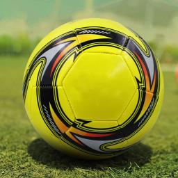 A bola de futebol para o treinamento do divertimento, bolas de futebol do PVC, durabilidade excelente, treinamento da equipe, tem a durabilidade excelente, ouro No.5 - Image 2