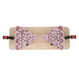 Jogo de tabuleiro Beer Pong para adultos, Diversão com copos, Fácil de Limpar, Durável, Grande Presente, Festa - Image 3