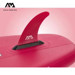 AQUA MARINA SUP Grande Fin Surf Pé Paddle Board, Prancha Inflável, Estabilizador Leme, Kit Esporte Aquático, Pressione Bloqueio - Image 2