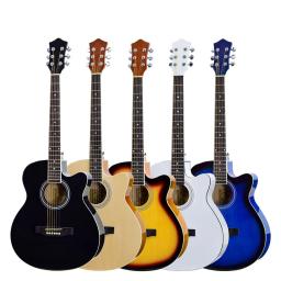 Personalizado 6 Cordas Guitarra Elétrica Acústica, Instrumentos Musicais De Forma, Made in China, Preço de Atacado, Marca OEM - Image 1