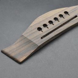 6 cordas rosewood guitarra acústica ponte grandes peças de reposição - Image 2