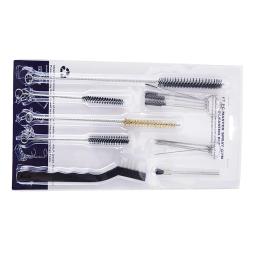 17x airbrush spray limpeza ferramenta de reparo limpo acessórios agulha & escova conjunto para limpeza tubos finos airbrush ferramentas ar - Image 2