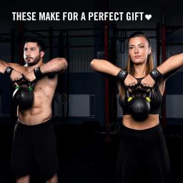Luvas de musculação masculino e feminino, protetor de palma, fitness, musculação, ginástica, mão, pulso, esportes, 1 par - Image 4