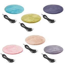 Cobertor elétrico pet USB, Almofada de pelúcia para gato, Tapete de aquecimento anti-risco, Cama de dormir para cachorro, Dropshipping - Image 5