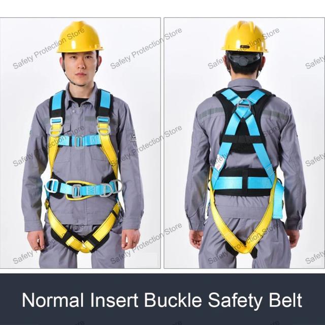 Cinto de Segurança de Corpo Inteiro para Alta Altitude: Chicote de Trabalho e Treinamento em Escalada ao Ar Livre, Equipamento de Proteção para Construção.