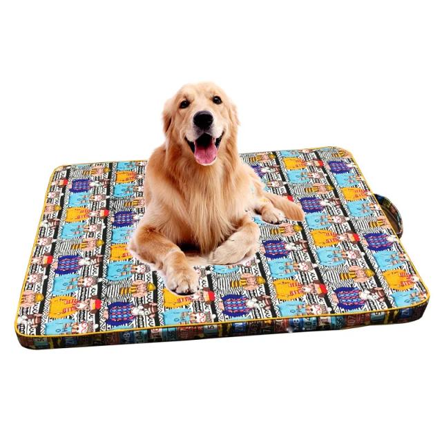 Colchão Ortopédico Super Confortável para Pets - Cama Grande Ideal para Cachorros como Husky e Labrador