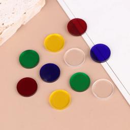 10 pçs 1.5cm almofadas de ponta clara diâmetro 15mm jogar cue quebrar salto cue carom piscina cue snooker & bilhar acessórios - Image 5