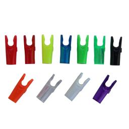 50 peças nocks de pino de seta tamanho l e tamanho s para id6.2mm id4.2mm eixo de flecha de carbono acessório de tiro com arco diy - Image 1