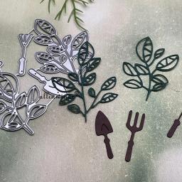 Ferramentas de jardinagem corte de metal dados para diy scrapbooking álbum cartões de papel artesanato decorativo gravação dados cortes - Image 2