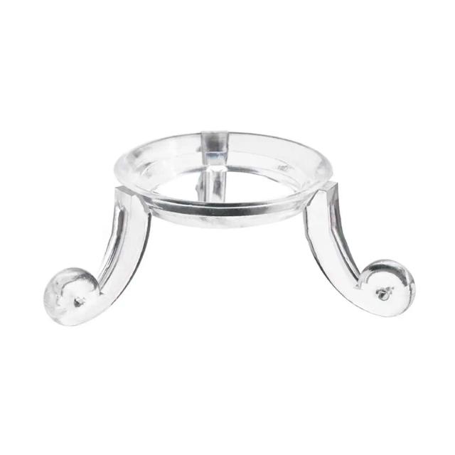 Suporte Transparente para Esfera de Cristal em Acrílico - Display Elegante para Decoração, 1 Unidade
