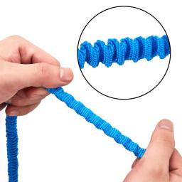 Elastic Kayak Paddle Leash, Bungee Strap, Corda Lanyard, Leve, Rod Leash para passeios de barco, pesca, rafting, canoagem - Image 5