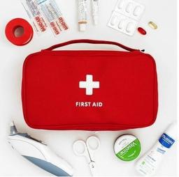 Portátil Medicina Bag, Kit de Primeiros Socorros, Kits de Emergência Médica, Organizador, Oxford Pano, Armazenamento Pílula, Ao ar livre, Household - Image 5