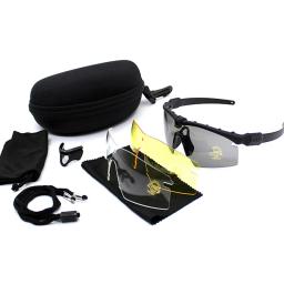 Óculos balísticos militares ao ar livre, Óculos de proteção para caça, Tiro Air Gun, Polarização, Óculos, 3.0 - Image 2
