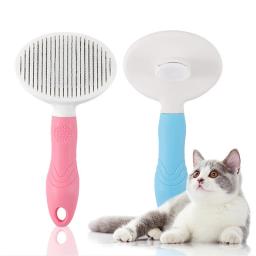Pente de agulha de aço inoxidável, Depilação para cães e gatos, Limpeza flutuante do cabelo, Beleza Cuidados com a pele - Image 1
