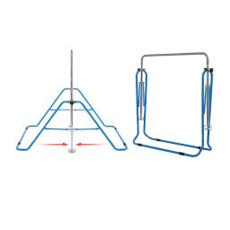 Barra Horizontal de Ginástica para Crianças, Dobrável, Altura Ajustável, Equipamento de Treinamento em Casa, Equipamento de Ginástica para Casa, Pull Up Bar - Image 5