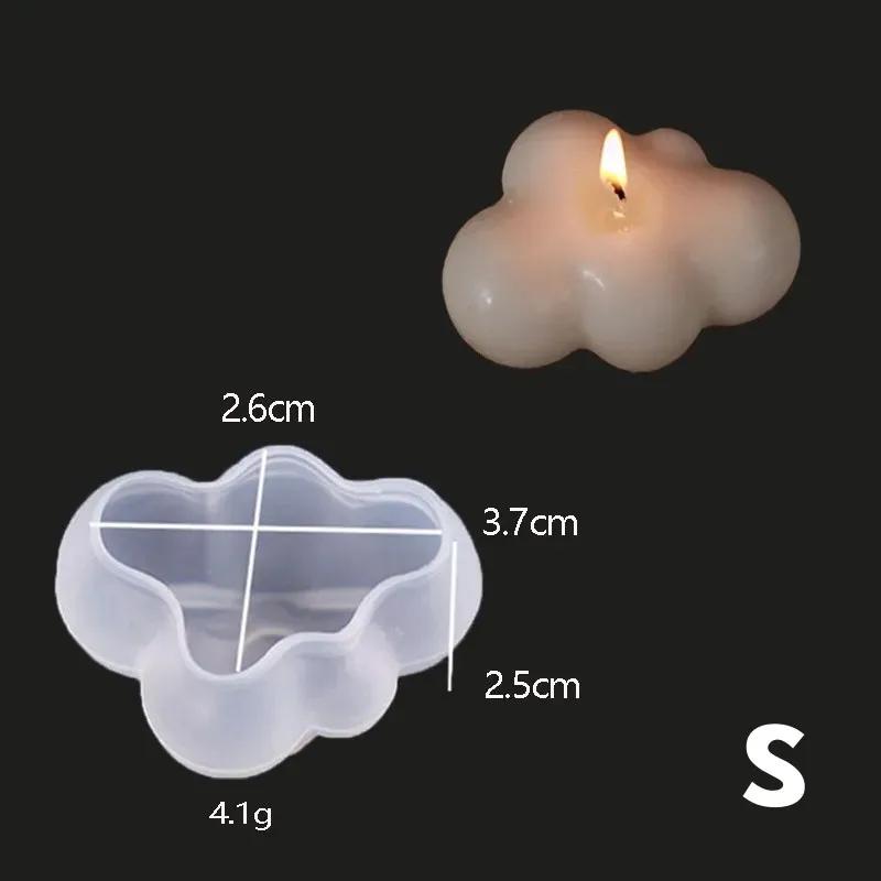 Molde De Silicone De Vela De Aromaterapia, Sabonete DIY, Artesanato De Resina De Concreto, Fabricação De Gesso, Molde De Bolo De Cubo De Gelo, Presentes De Decoração De Casa - Image 1