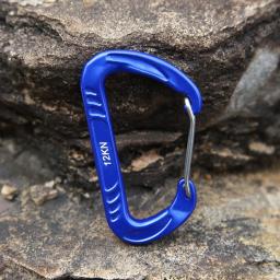 Profissional d forma montanhismo fivela gancho escalada mosquetão 8kn bloqueio de segurança ao ar livre equipamento escalada acessório - Image 3