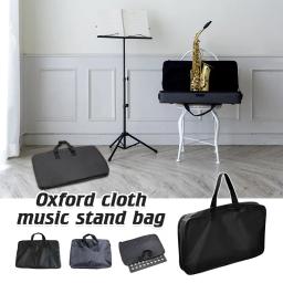 Impermeável Oxford pano música Stand Pack, Folding folha, suporte do tripé, caso titular, instrumentos musicais, sacos de transporte - Image 1