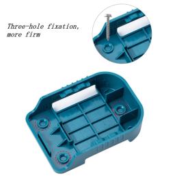 5/10 pçs suporte da bateria para makita para bosch 14.4v 18v ferramenta montagens de bateria suporte quente forte preto titular ferramenta montagens de bateria - Image 6