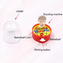 Jogo de mesa para crianças e adultos, dedo de basquete, mini máquina de tiro, party table, jogos esportivos interativos, verão quente, 1pc - Image 3