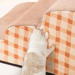 CAWAYI-KENNEL Sofá de Espuma de Memória Escadas para Pet, Anti-Slip Escadas de Cama para Pequeno Cão e Gato, Rampa Escada, Pet Supplies, 2 Passos, 3 Passos, 4 Passos - Image 5