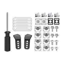 Peças de reposição para capacete de hóquei, kit de reparo do capacete, adaptador de cinta do chin, esportes hóquei, adultos e jovens - Image 4