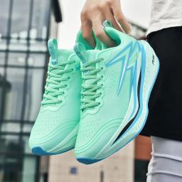 Homens tênis de corrida especialidade maratona sapatos esportivos respirável leve placa carbono tendência feminina tênis atlético - Image 4