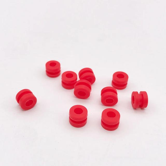 Kit de 30 Bolas de Borracha de Silicone para Amortecimento e Silenciamento em Controladores F4 e F7 de Quadricópteros FPV