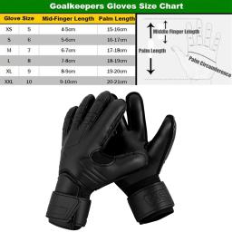 Luvas Profissionais De Treino De Goleiro De Látex, Acessórios De Futebol E Futebol, Tamanho 7-10 - Image 6