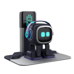 Emo robô pet emopet companheiro inteligente ai comunicação emocional futuro robô de voz para casa brinquedos de mesa crianças presente natal - Image 6