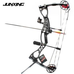 JUNXING-Arco Composto para Prática de Competição, Tiro com Arco, Caça e Tiro ao ar livre, 40-70 Lbs, M122 - Image 1