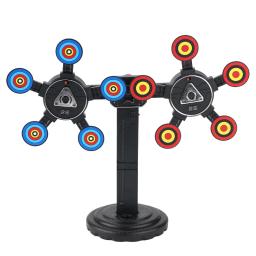 Alvo de pontuação eletrônico móvel para a arma do brinquedo, 360 ° Rotating, retorno automático, acessórios do tiro do alvo - Image 1