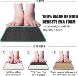 Feixe de equilíbrio dobrável para ginástica com feixe de equilíbrio de piso personalizável - Image 4