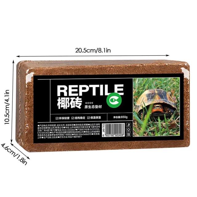 Tijolo de Coco para Répteis: Substrato Cocofiber Ideal para Habitats Naturais