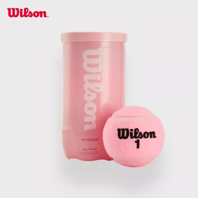 Pacote de 2 Bolas de Tênis Rosa Wilson - Combinação Ideal para Jogadores