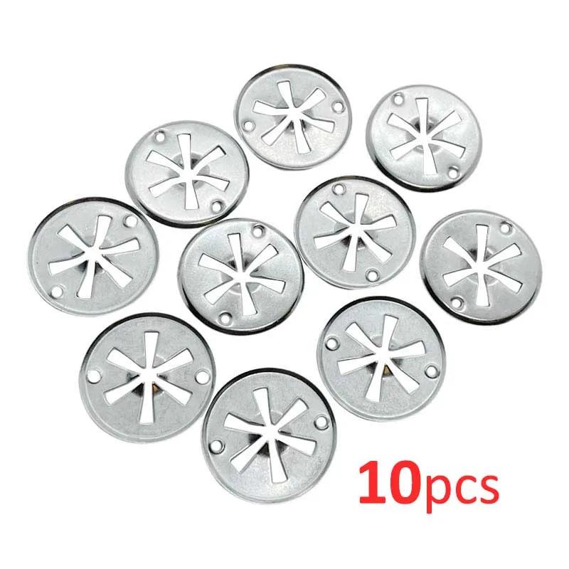 Placa de fixação de metal para assento de carro, clipes de montagem, escudo térmico, junta de isolamento, fivela de fixação para audi ford skoda vw - Image 1