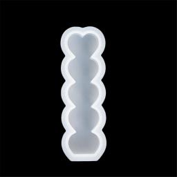 Molde de vela em forma de coração para festa de casamento Molde de cilindro claro DIY jantar vela fazendo velas artesanais 5 estilos - Image 6