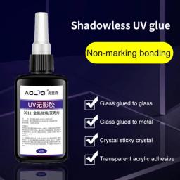 Poderosa Cola De Metal Acrílico, Resina UV Rápida, Tipo Duro, Ultravioleta Solidificar, Artesanato De Resina, Adesivo Claro para Molde De Jóias DIY - Image 6