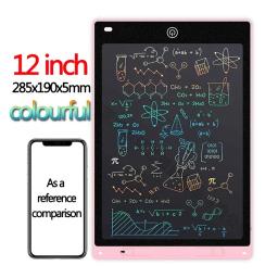 LCD Escrita Tablet para Crianças, Graffiti Sketchpad Brinquedos, Handwriting Blackboard, Magic Drawing Board, Presente, 10 ", 12" - Image 5